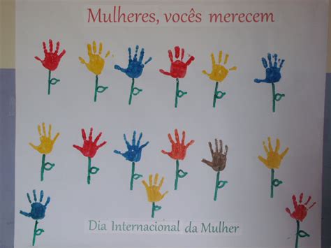 Cartaz Dia Da Mulher Para Educação Infantil Educação E Transformação