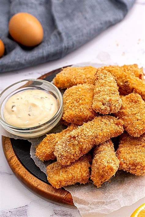 Easy Homeamde Fish Sticks Recipe Baked Or Air Fried