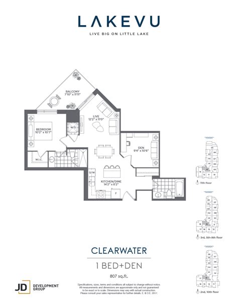 Lakevu Condos Phase 1 Clearwater Floor Plans And Pricing