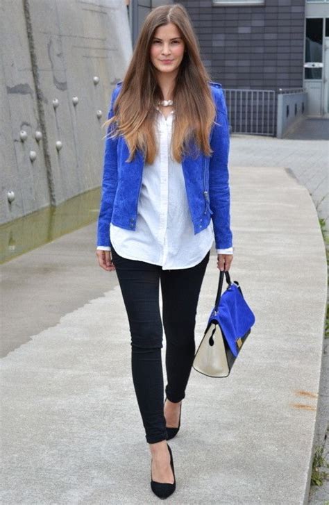 36 Fantastic Ways To Add Blue To Your Wardrobe Blue Fashion Fashion