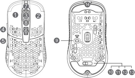 Xtrfy M42 Wireless Mouse Instructions