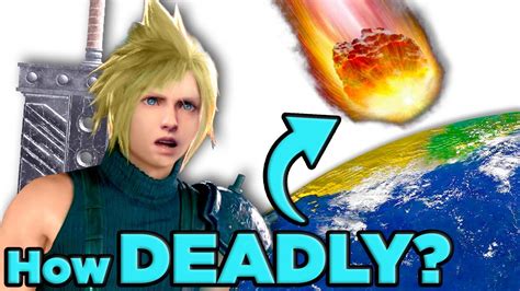 How Deadly Is Sephiroths Meteor In Final Fantasy 7 The Science Of