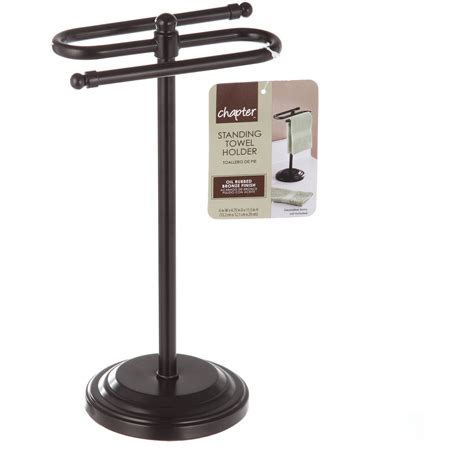 Chapter Free Standing Towel Holder Oil Rubbed Bronze