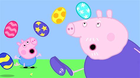 Peppa Pig Easter Bunny And The Easter Egg Hunt Youtube