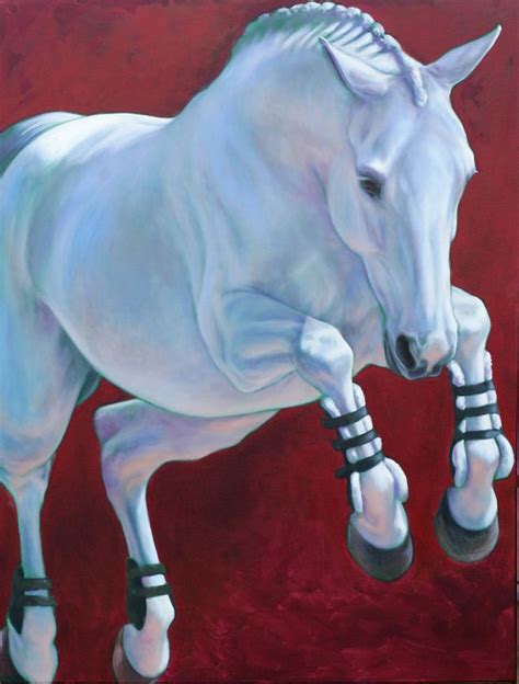 We uphold a standard of integrity bound by fairness, honesty, and personal responsibility. Shiver O, 4 x 3 feet, o/c ~ 2010, MASTER EQUINE PAINTING ...