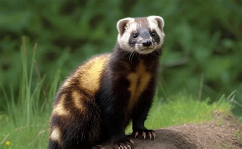The Marbled Polecat Vormela Peregusna A Rare And Intriguing Mustelid