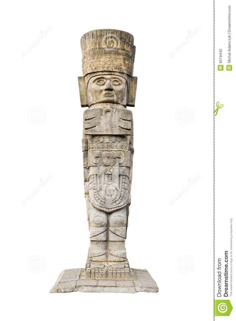 Estatua Azteca Antigua Foto De Archivo Imagen De Azteca