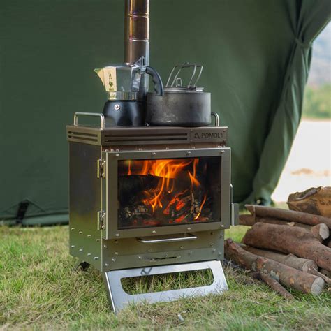 Dweller Tent Stove Camping Fireplace For Hot Tent Camping Wood