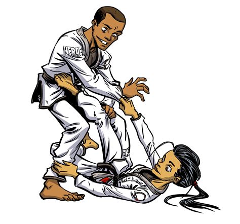 Brazilian Jiu Jitsu Character Designs Brandon Palas