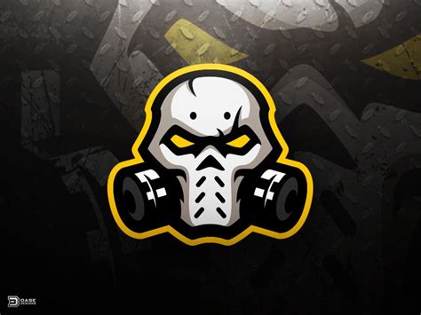 Skull clown esport gaming mascot logo stock illustration. Mentahan Logo Gamers Ff - Ginting Gambar