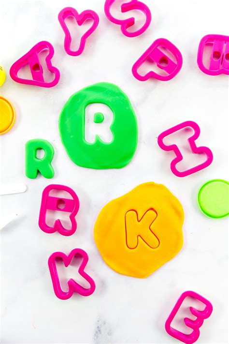 Easy Ideas For Alphabet Learning With Playdough Kids Activities Blog