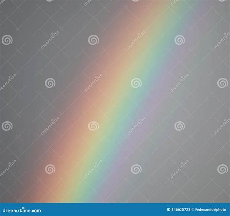 Real Rainbow In The Sky After The Storm Stock Image Image Of Nature