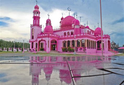 The Pink Mosque Of Peaceful Mindanao My Mindanao By Nanardx