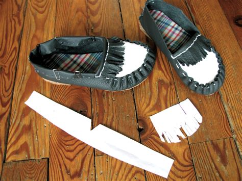 Of Dreams And Seams Making Moccasins With Full How To