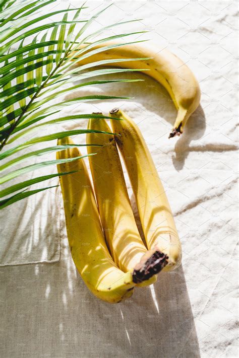 Bananas In 2020 Banana Still Life Photography Palm Leaves