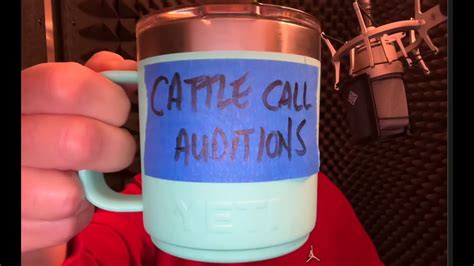 Voice Over Cattle Call Auditions Youtube