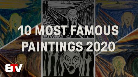 10 Most Famous Paintings Of All Time Youtube