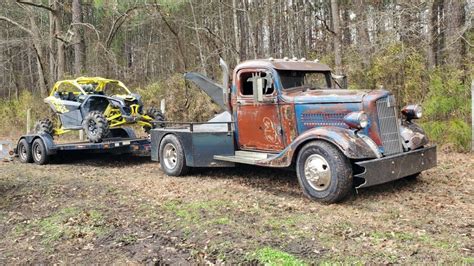 1936 Gmc Rat Rod Tow Truck 3500 1 Ton Dually 454 Fuelinjected V8