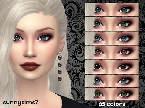 Hi My Another New Creation Eye Set For Your Sims Includes 65 Colours