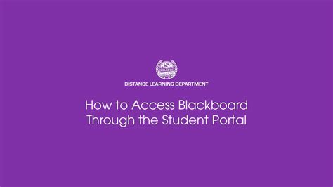 Blackboard Support Une Portal For Online Students