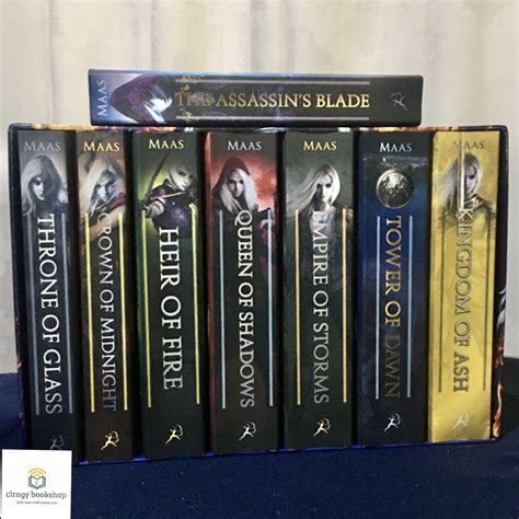 Throne Of Glass Boxed Set Us Edition By Sarah J Maas Preloved