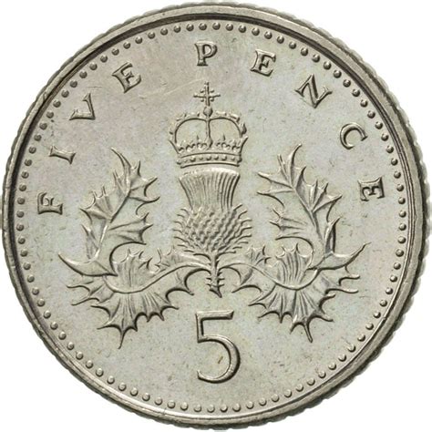 Five Pence 1998 Coin From United Kingdom Online Coin Club