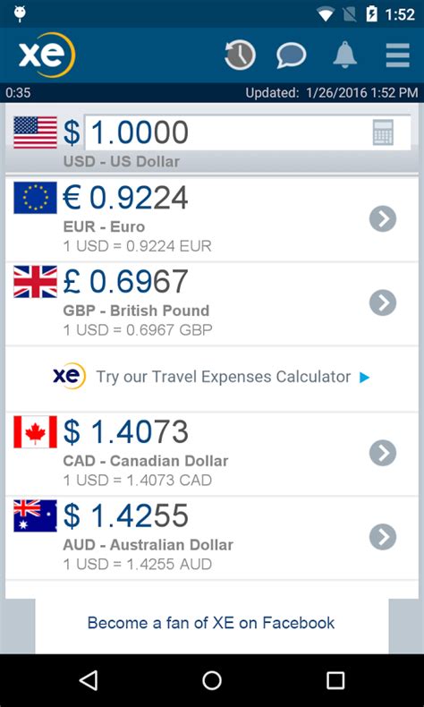 Their android app makes it easy for you or anyone in that matter to enjoy the concept of making money from android apps. Money Changing Apps for Android: Track Currencies from ...