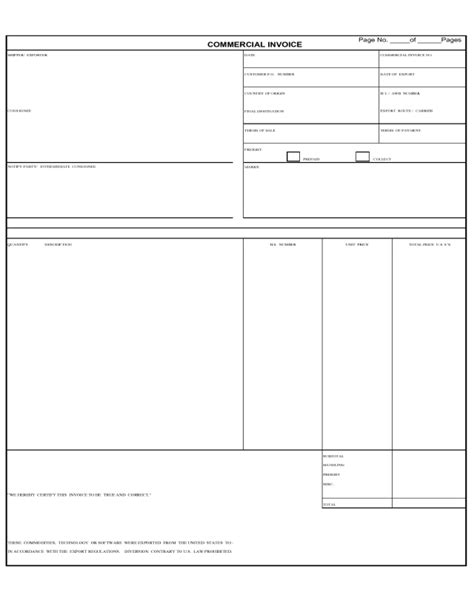 General Invoice Template Fillable Printable Pdf Forms Handypdf Images