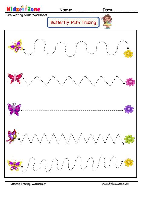 Printable Pre Tracing Worksheets Worksheets For Kindergarten