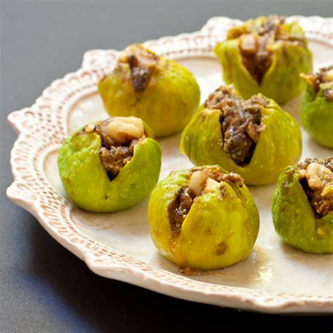 Exotic Stuffed Figs Dessert Vegan Gluten Free Paleo