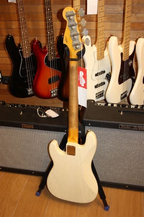 Fender Custom Shop 59 Precision Bass Heavy Relic Vintage Blonde