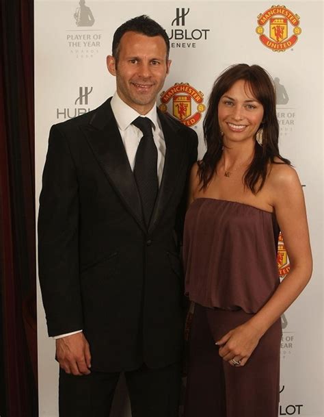 Top Football Players Ryan Giggs With Wife Stacey Cooke Picturesimages