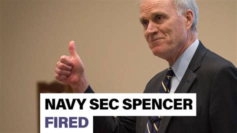 Navy Secretary Fired Amid Navy Seal Controversy