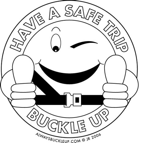 Seat Belt Safety Coloring Pages Coloring Pages