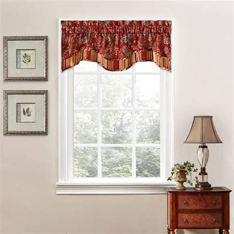 Traditions By Waverly Navarra Floral Window Curtain Valance Walmart
