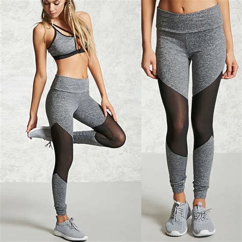 Sport Leggings High Waist Compression Pants Gym Clothes Sexy Running Floral Print Yoga Tights