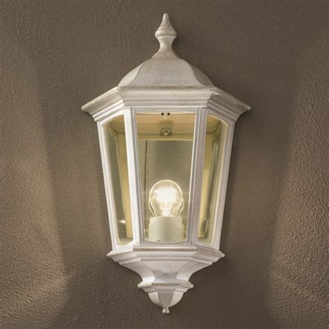 Orion Wurdach White Outdoor Wall Light Lighting Deluxe
