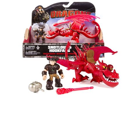 Spin Master Year 2015 Dreamworks Dragons Dragon Riders Series 8 Inch Long Dragon Figure