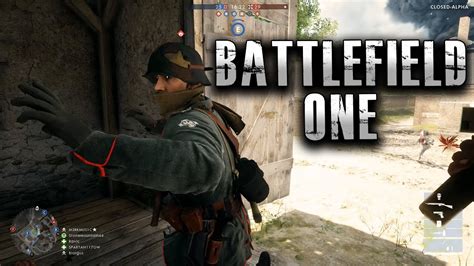 Battlefield 1 Closed Alpha Gameplay Youtube