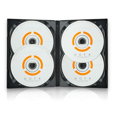 Dvd Softbox 4 Dvds Black