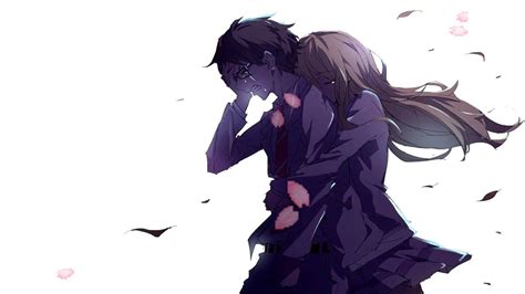 Sad Anime Couples Wallpapers Top Free Sad Anime Couples Backgrounds Wallpaperaccess