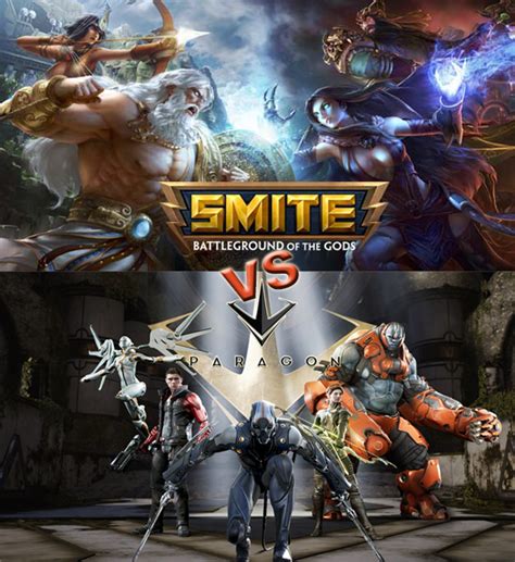 Paragon Vs Smite ~ Zonafree2play