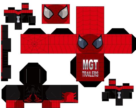 Superior Spider Man Cubeecraft By Mgttrailers On Deviantart