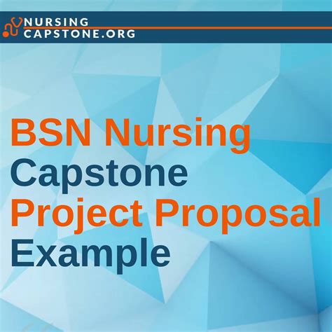 Bsn Nursing Capstone Project Proposal Examplepdf Docdroid