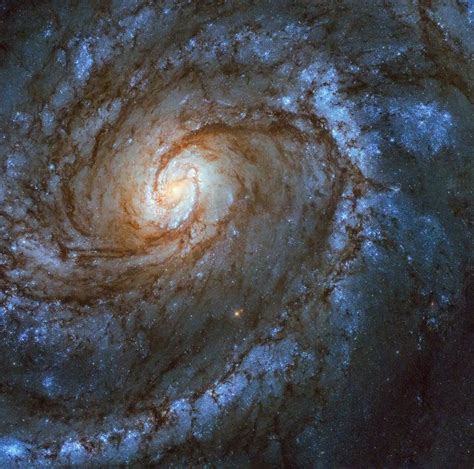 This Stunning Spiral Galaxy Is Messier 100 In The Constellation Coma