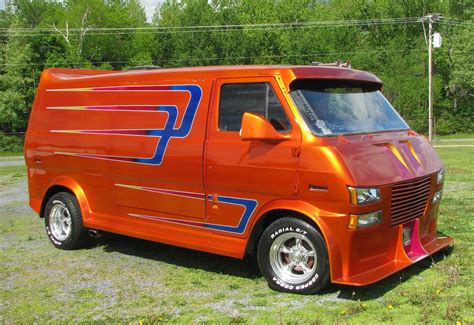 Ford Van Chevy Van Pick Up Old Trucks Cars Trucks Custom Van