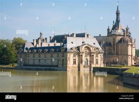 The Chateau Of Chantilly Is Comprised Of Two Attached Buildings The