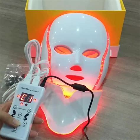Fda Approval 7 Colors Led Therapy Led Face Mask Led Facial Mask Led Facial Mask Skin Whitening