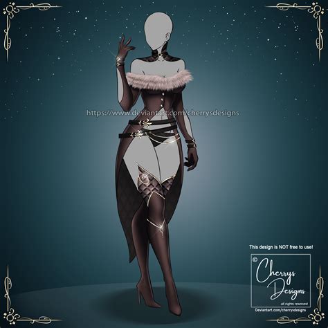 Closed 24h Auction Outfit Adopt 1706 By Cherrysdesigns On Deviantart