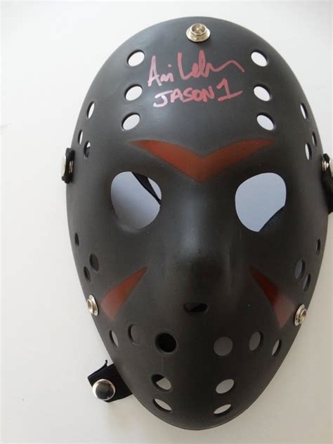 Friday The 13th Signed Hockey Mask By Ari Lehman As Jason Catawiki